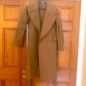 Camel Wool Cuyana Trench